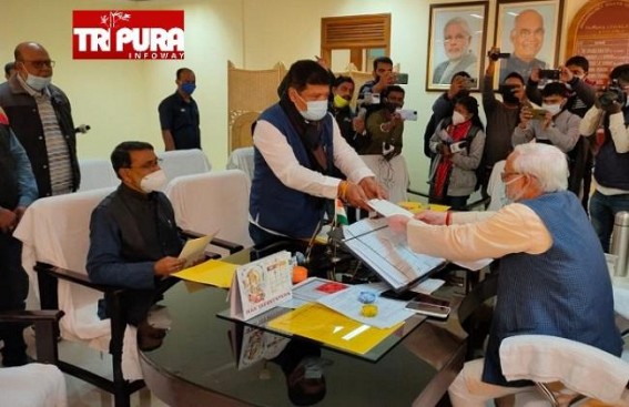 Two Tripura BJP MLAs Quit Party, MLA Posts: Resigned MLA Sudip Roy Barman slammed ‘One Man Rule’ under Biplab Deb: BJP has now 33 MLAs, Many more in the Row to Vacate the Assembly seats Two Tripura BJP MLAs Quit Party, MLA Posts: Resigned MLA Sudip Roy Barman slammed ‘One Man Rule’ under Biplab Deb: BJP has now 33 MLAs, Many more in the Row to Vacate the Assembly seats